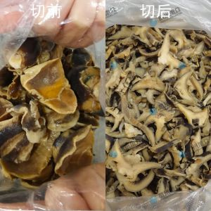 工程款切絲機客戶來廠現(xiàn)場試機！