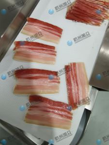 多功能熟肉切片機，切2mml臘肉片片厚薄均勻效果贊!